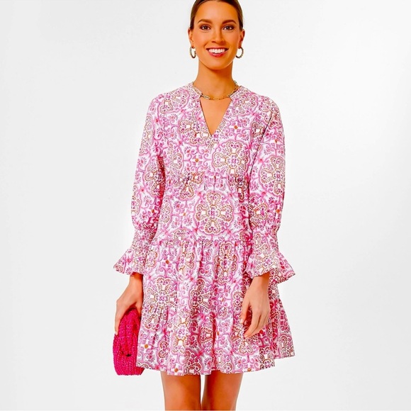 Tuckernuck Pink Long Sleeve Dress - Picture 4 of 9